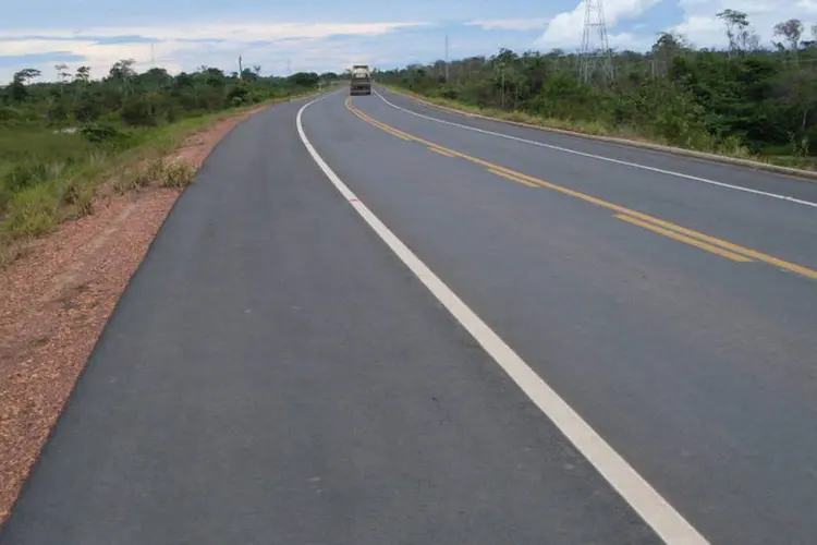 
	Trecho de rodovia: a Associa&ccedil;&atilde;o Brasileira de Caminhoneiros (Abcam) tamb&eacute;m negou participa&ccedil;&atilde;o nos bloqueios
 (Divulgação/ CNT)