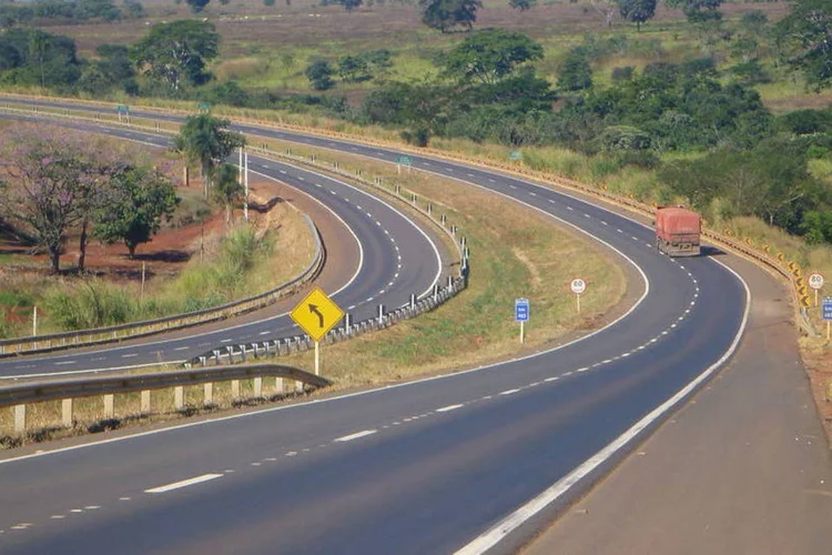 
	Trecho da Rodovia BR-060, em Goi&aacute;s
 (Divulgação/ CNT)