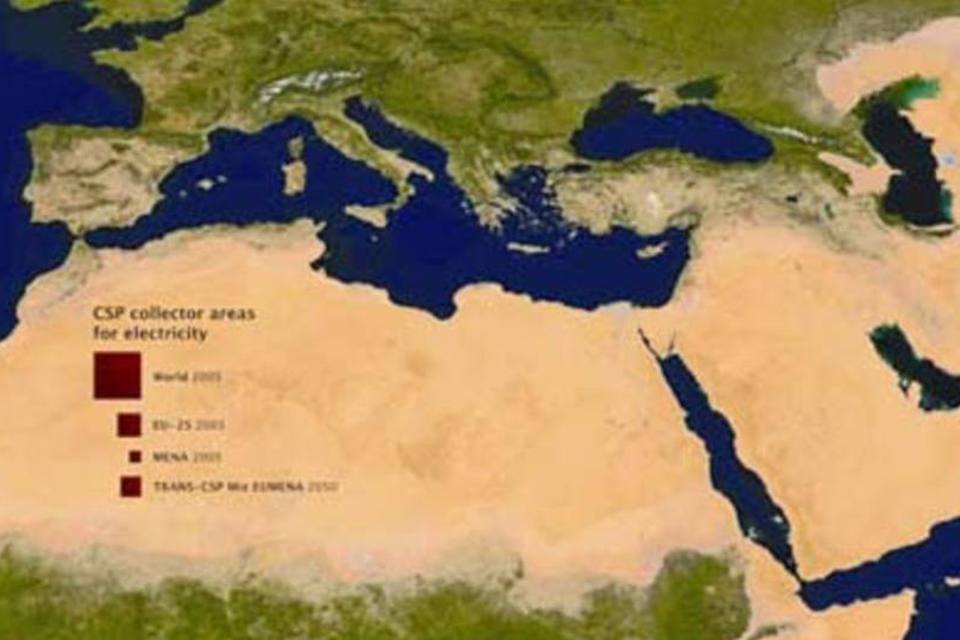 Saara e Oriente Médio vão produzir energia