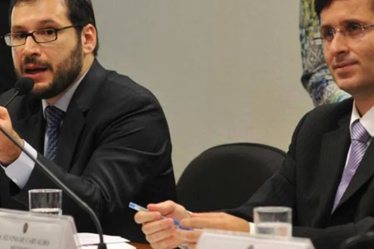 Marcos Veríssimo e Elvino Mendonça, sabatinados pelo Senado para o conselho do Cade (Antônio Cruz/ABr)