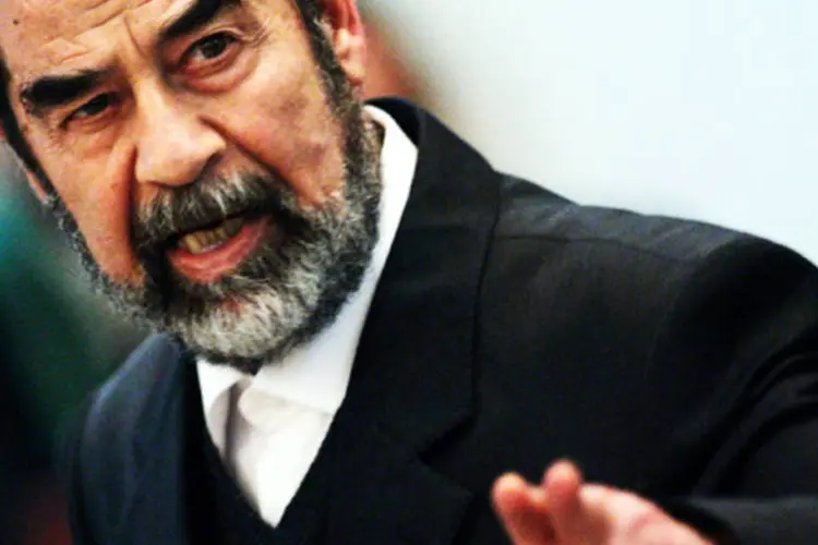 
	Saddam Hussein: ditador iraquiano foi elogiado por Donald Trump pela efici&ecirc;ncia em &quot;matar terroristas&quot;
 (Getty Images)