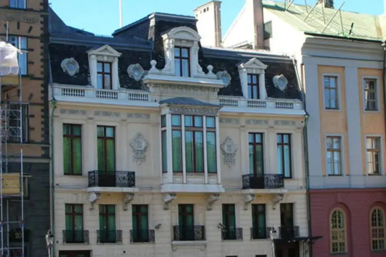 O palácio de Sagerska, na Suécia: Hägg acrescentou que o morto não tinha qualquer relação com o Parlamento nem com o governo (Maukie/ Wikimedia Commons)