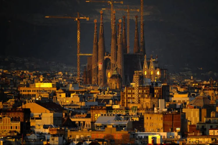 
	Igreja Sagrada Fam&iacute;lia, obra de Antoni Gaud&iacute;, em Barcelona
 (David Ramos/Getty Images)