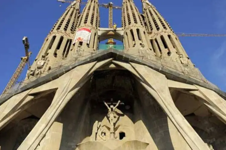 
	Sagrada Fam&iacute;lia, em Barcelona, na Espanha
 (David Ramos/Getty Images)