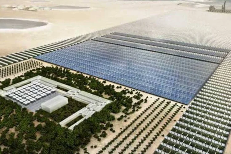 Sahara Forest Project, desenvolvido arquiteto Michael Pawlyn, pelo designer Charlie Paton e pelo engenheiro Bill Watts (DIVULGAÇÃO)