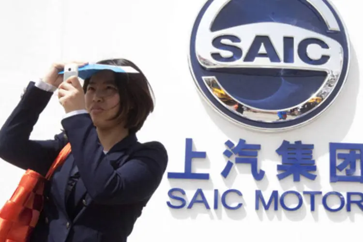 SAIC Motor: empresa teve lucro líquido de 11,5 bilhões de iuanes durante o período de janeiro a junho, ante 10,78 bilhões obtidos um ano antes (Nelson Ching/Bloomberg)