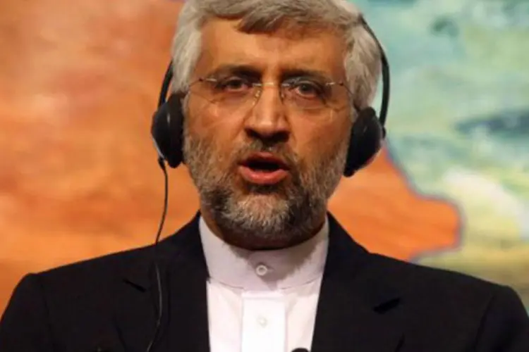Said Jalili: "eles desejam impedir o progresso do Irã no domínio nuclear, mas fracassaram. O Irã se tornou um país nuclear" (Adem Altan/AFP)