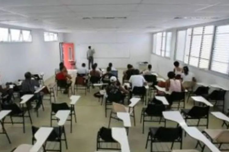O fosso que separa as escolas públicas das privadas no País aumentou (Veja/Arquivo/Exame.com)