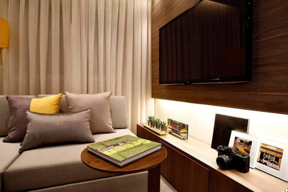 Com cortinas blecautes