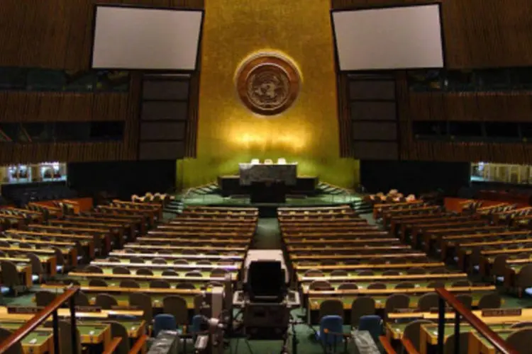Sala da Assembléia Geral da ONU (Wikimedia Commons) (Wikimedia Commons)