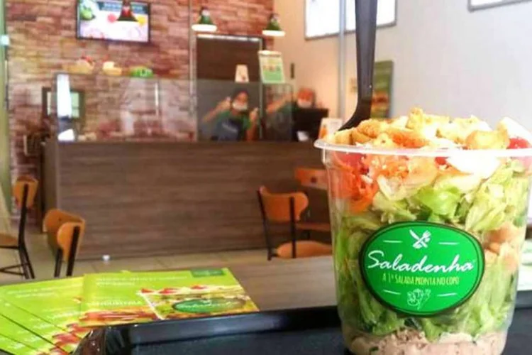 Salada da empresa Saladenha (Paulo Roger/Divulgação)