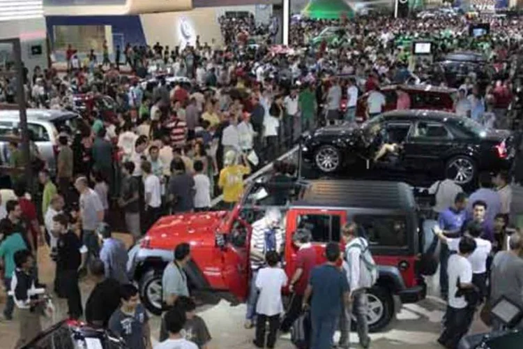 
	Edi&ccedil;&atilde;o de 2010 do Sal&atilde;o do Autom&oacute;vel, em S&atilde;o Paulo
 (Divulgação)