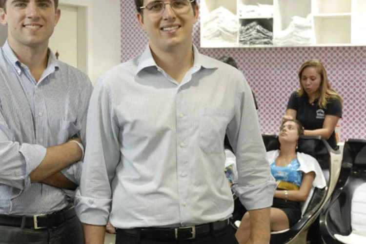Felipe Mansano e Lucas Mendes: aposta no mercado de beleza (Divulgação)