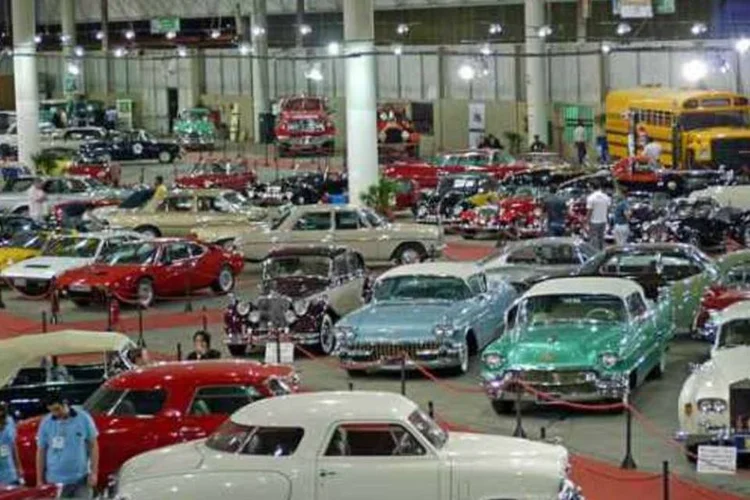 A mostra de veículos antigos em 2010: neste ano, pela primeira vez, mostra terá caráter de salão, com maiores proporções e novas atrações (Divulgação)