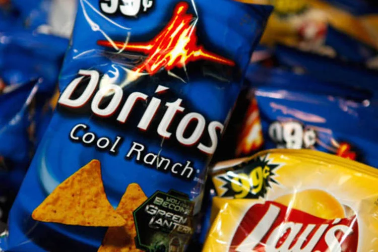 
	Embalagens de salgadinhos da Pepsico: o lucro por a&ccedil;&atilde;o caiu a US$ 0,87, de US$ 1,12
 (Getty Images)