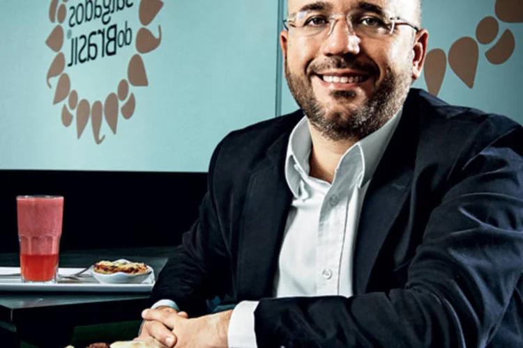Edson Braga, da Salgados do Brasil: a margem de lucro dobrou com as franquias (Cristiano Mariz)