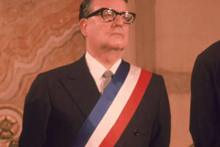 
	Salvador Allende, ex-presidente chileno: o veredicto da Corte &eacute; que Allende tirou sua vida, indicando suic&iacute;dio
 (Luigi Mamprin)