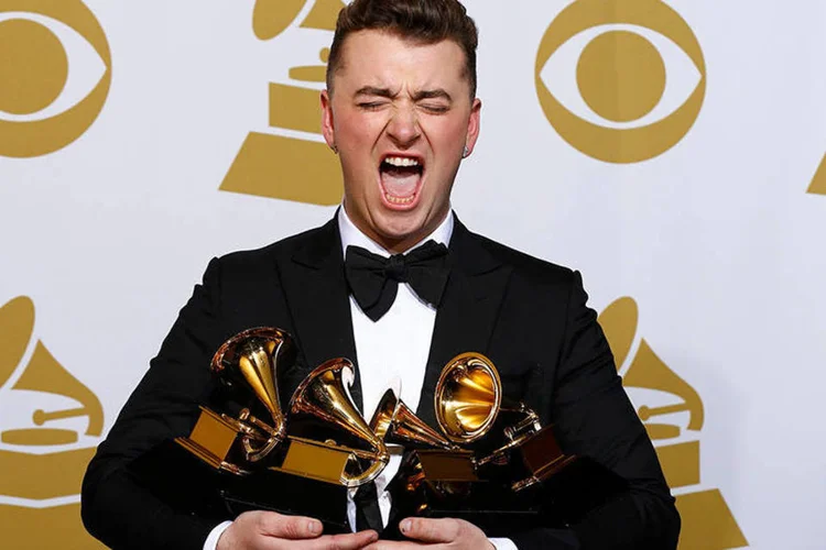 
	Sam Smith: &quot;&Eacute; um dos maiores momentos da minha carreira. Estou honrado de finalmente anunciar que vou cantar a pr&oacute;xima can&ccedil;&atilde;o de Bond&quot;
 (REUTERS/Mike Blake)