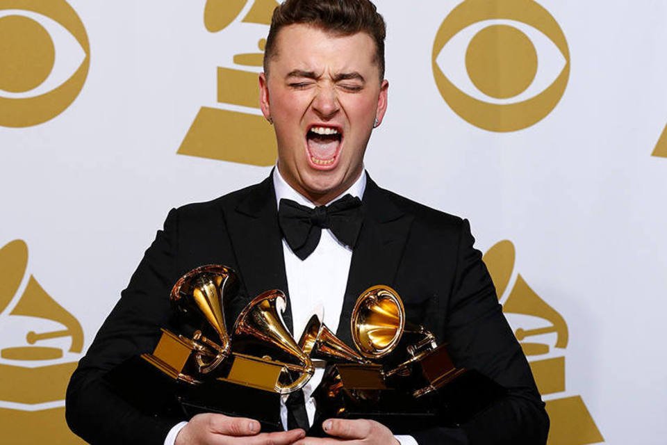 Sam Smith é o grande vencedor dos Grammy com 4 prêmios