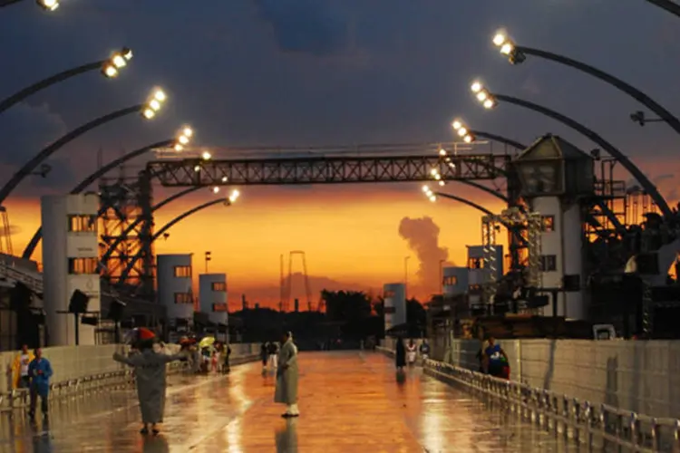 
	Samb&oacute;dromo do Anhembi: um integrante da Unidos da Vila Maria foi imobilizado por policiais civis e colocado em cambur&atilde;o
 (WikimmediaCommons/Wikimedia Commons)