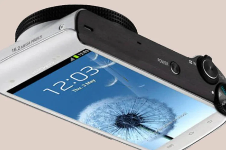 Montagem exibe possível formato de câmera da Samsung (Reprodução)