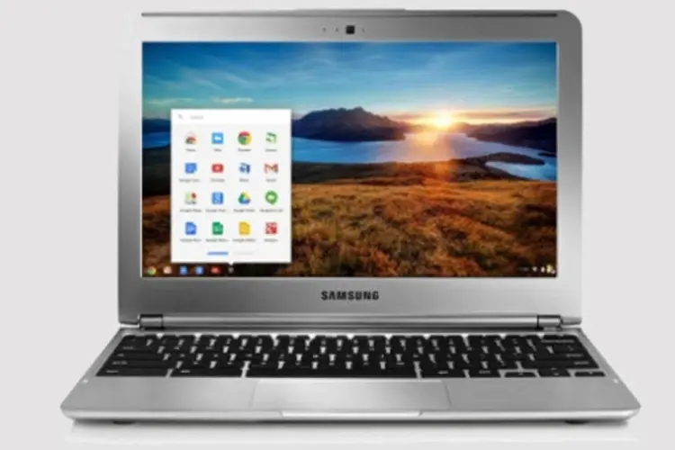 
	Samsung Chromebook: a falta de aplicativos e o sistema operacional pode ser um problema para alguns usu&aacute;rios
 (Divulgação/Samsung)
