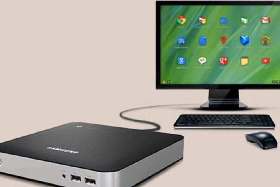 Mini PC da Samsung roda o sistema Chrome OS, do Google
