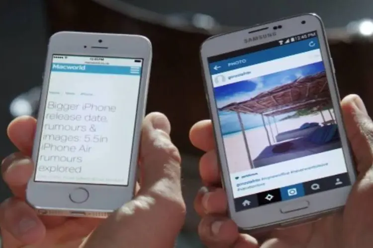Tela maior: comerciais fazem parte de campanha da Samsung, chamada The Next Big Thing (Reprodução/YouTube)
