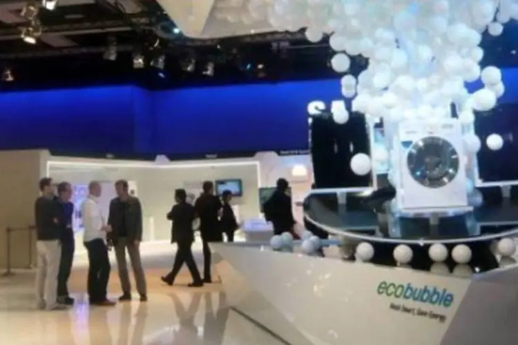 EcoBubble, da Samsung: projetada para economizar 30% de energia (.)