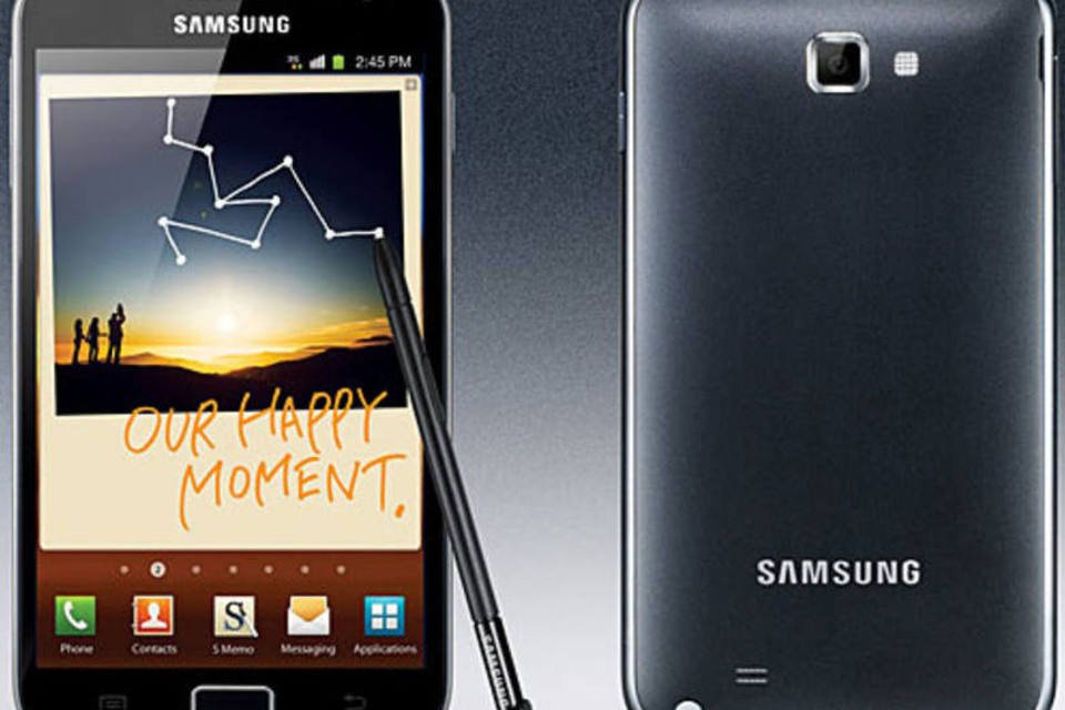 Samsung lança nesta terça Galaxy Note com 4G na Coreia do Sul