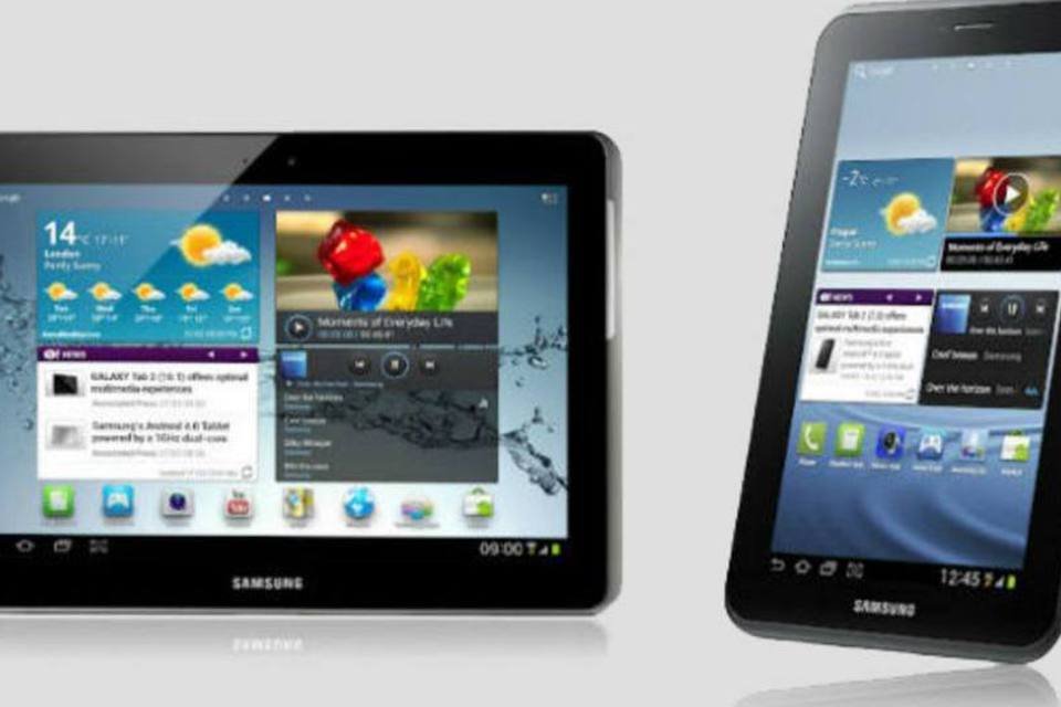 Samsung apresenta novos Galaxy Tab 2