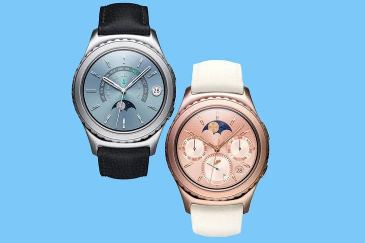 Gear S2: dispositivo é atualmente compatível somente com smartphones Android (Divulgação/Samsung)