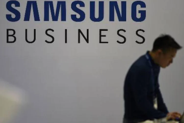 
	Samsung: montante ficou bem abaixo do esperado
 (Tobias Schwarz/AFP)