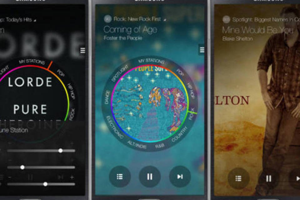Samsung lança Milk, serviço de streaming de músicas de graça