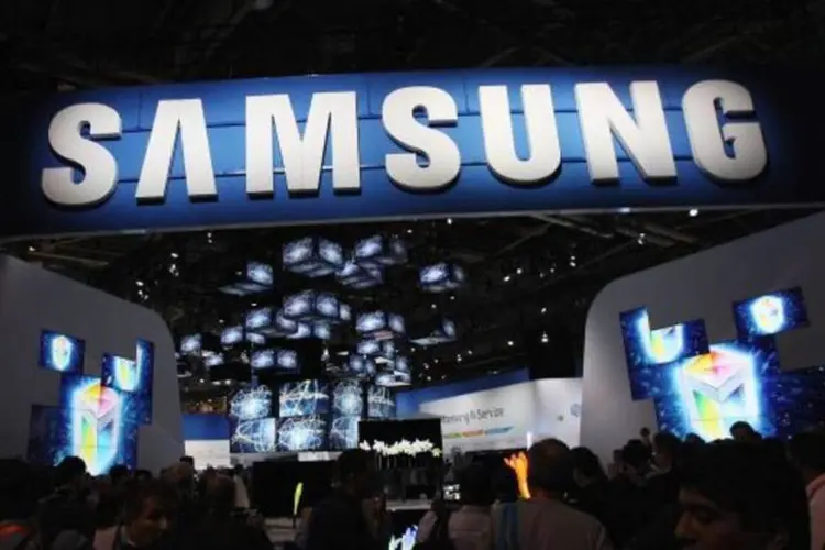 Uma porta-voz da Samsung declarou nesta quinta-feira que a companhia não recebeu nenhuma oferta detalhada da Olympus sobre uma aliança (Bruce Bennett/Getty Images)