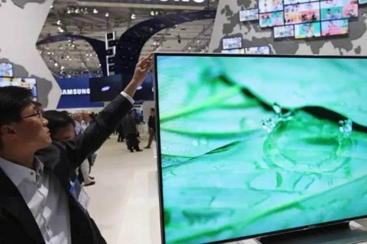 As divisões de eletrônica de Samsung e LG teriam manipulado de forma similar os preços de televisores de tela plana e de computadores portáteis (Getty Images)