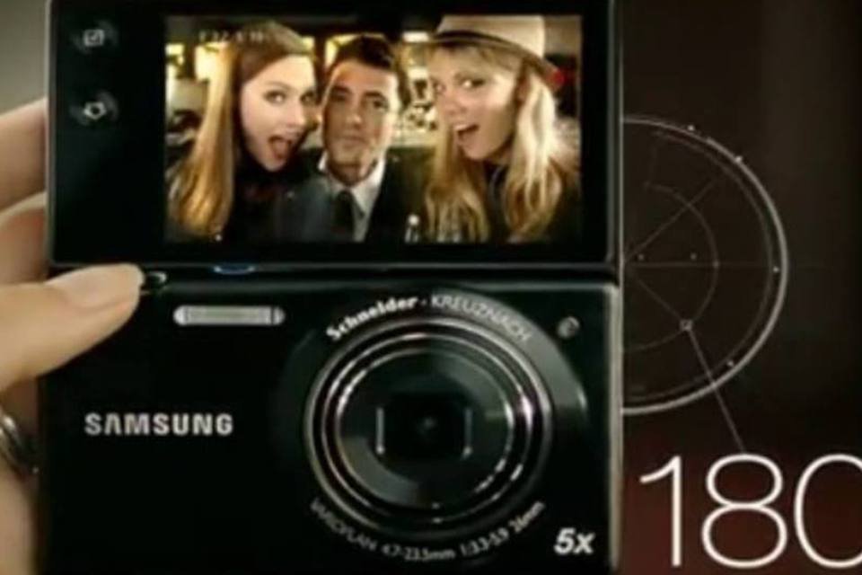 Samsung faz campanha para lançamento da sua nova câmera digital