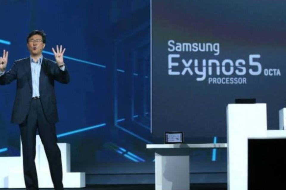 Samsung anuncia processador de 8 núcleos para smartphone
