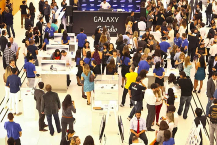 Galaxy Studio é o primeiro espaço de um conceito global trazido da Samsung, que visa mostrar o potencial de seus equipamentos tecnológicos (Divulgação)