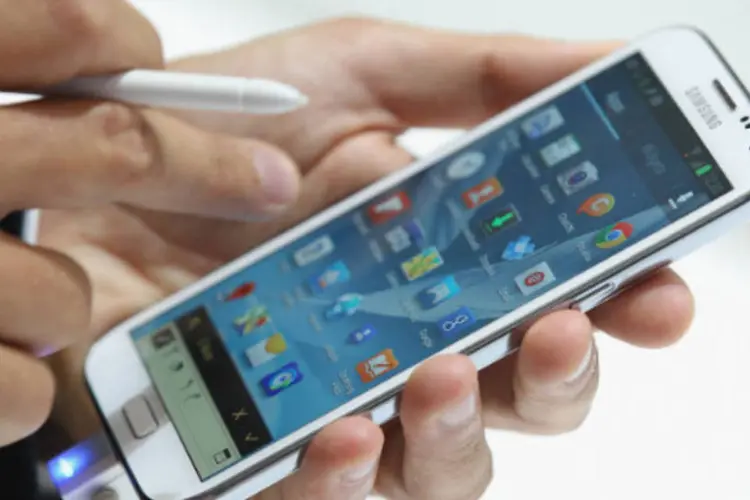 
	Samsung Galaxy S III: smartphones de ponta para bater de frente com os produtos da Apple
 (Getty Images/ Jason Merritt)