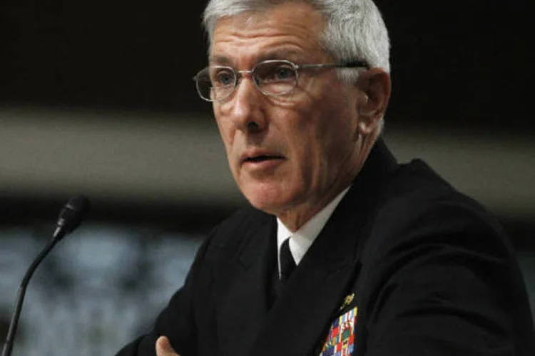 Samuel Locklear: comandante das forças dos EUA no pacífico disse que os militares norte-americanos acreditam que a Coreia do Norte tenha levado para a sua costa leste um número não especificado de mísseis Musudan, com alcance em torno de 5.000 quilômetros. (REUTERS/Gary Cameron)