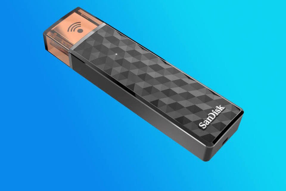 Novo pen drive da SanDisk transmite arquivos por Wi-Fi