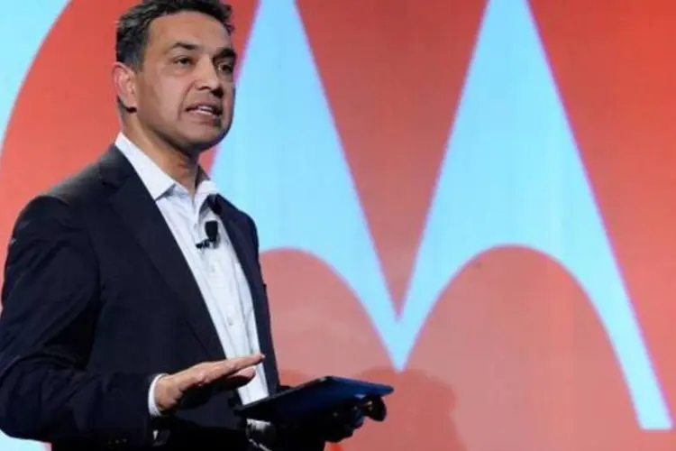 CEO da Motorola, Sanjay Jha: "eu esperaria queda maior que 7% a 10%" (Ethan Miller/Getty Images)