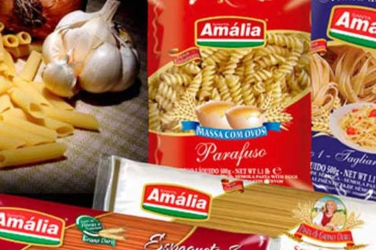 Linha de produtos da empresa de alimentos Santa Amália: receita anual de 400 milhões de reais (Divulgação)