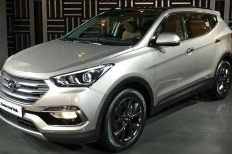 
	O Santa Fe 2016 teve chassis melhorado com o uso de a&ccedil;o de alta resist&ecirc;ncia
 (Quatro Rodas)