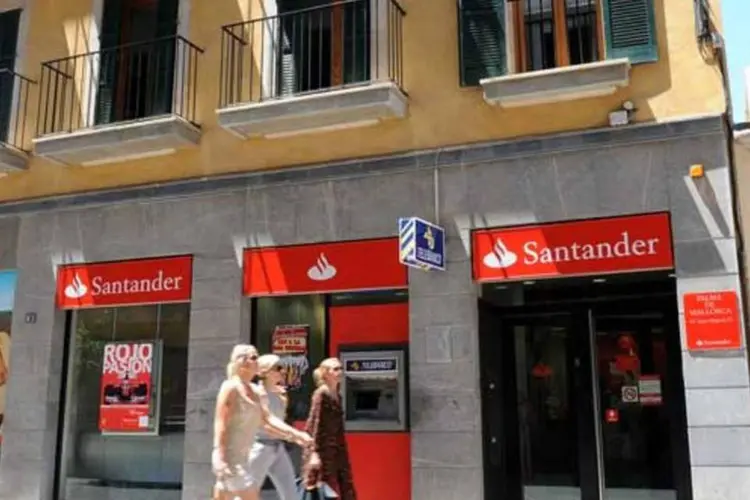 Banco: no fechamento de junho, a inadimplência do grupo aumentou para 4,11%, uma taxa que na Espanha chegou a 5,98% (Sascha Baumann/Getty Images)