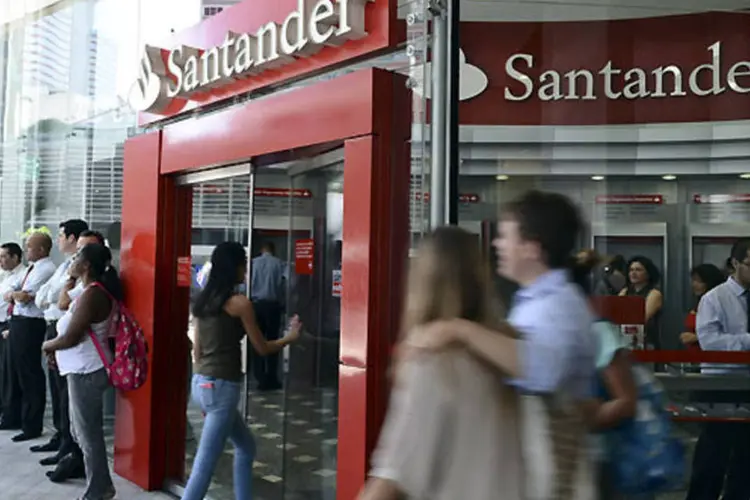 Agência do Banco Santander (.)