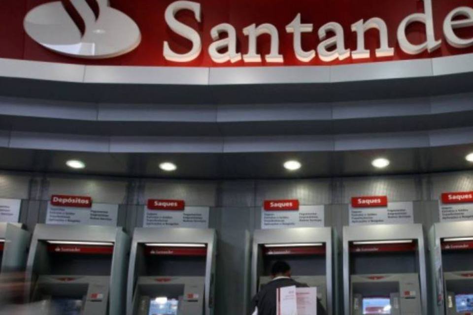 Santander reduz sua participação na filial brasileira