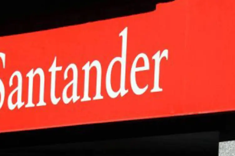 Santander: a operação se tornará a maior Oferta Pública de Venda neste ano de uma empresa latino-americana
 (Dominique Faget/AFP)