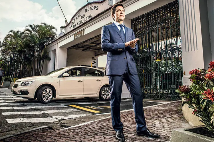 Santiago Chamorro, presidente da GM no Brasil: o serviço de carro compartilhado está em teste na Grande São Paulo (Germano Luders/Exame)